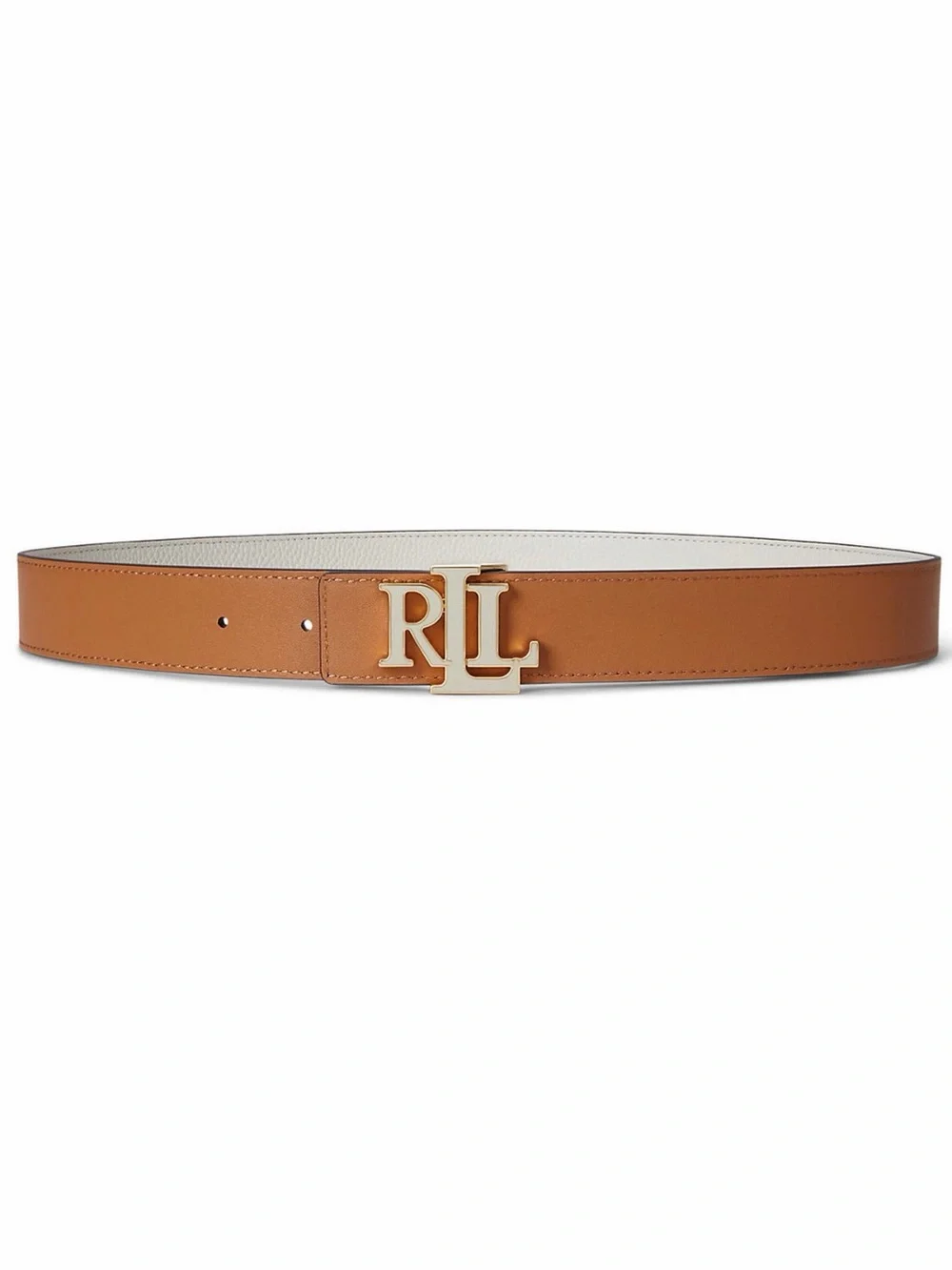 Ralph Lauren Logo Reversible Leather Wide Belt Size XL